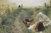 Anders Zorn vart dagliga brod oil painting